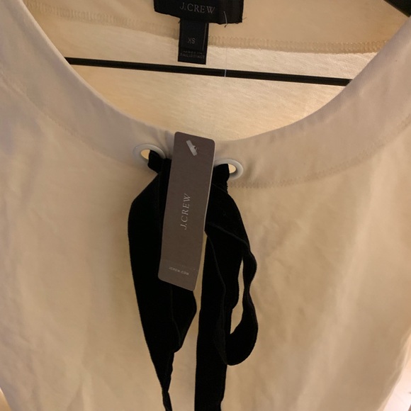 JCREW velvet Ivory Top NWT - Picture 6 of 6